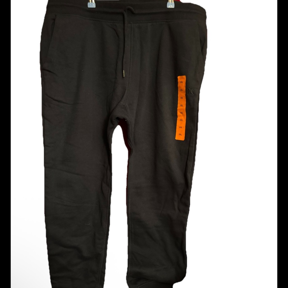 Hurley Men’s Fleece Jogger size XXL Blue With 3 Pockets